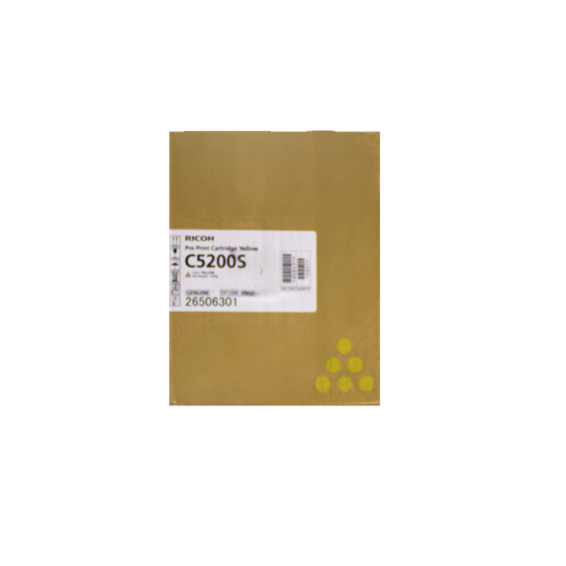 Tóner Amarillo para Ricoh Pro C5200S