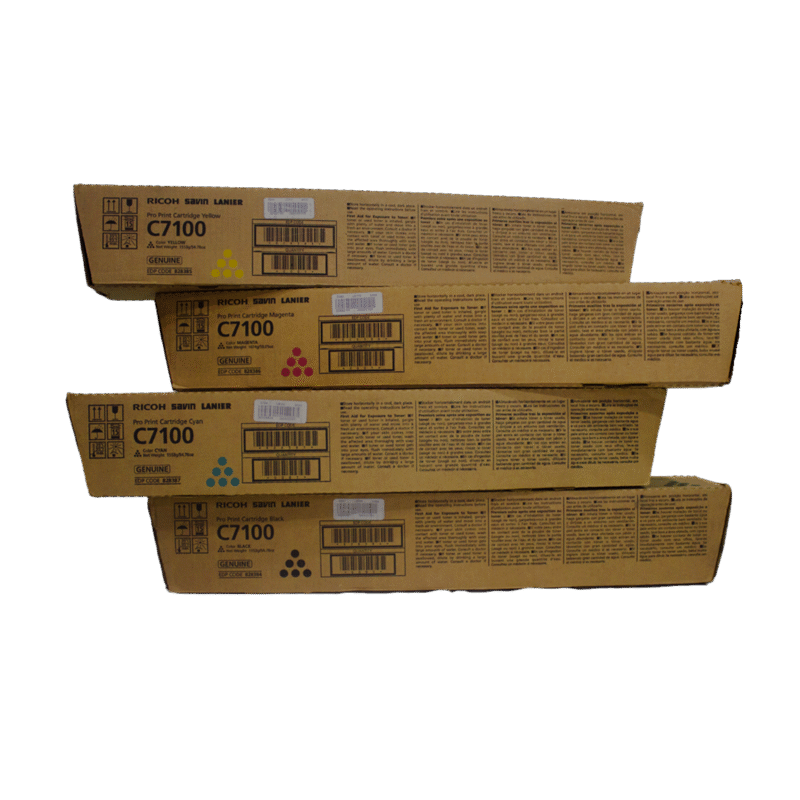 Set de Tóner CMYK para Ricoh Pro C7100